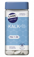 Livol Kalk +D3 vitamin 225stk.