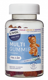 Livol Vitamin Gummies Multivitamin Frugt
