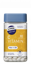 Livol C-vitamin 80 mg