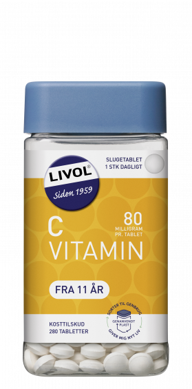 Livol C-vitamin 80 mg