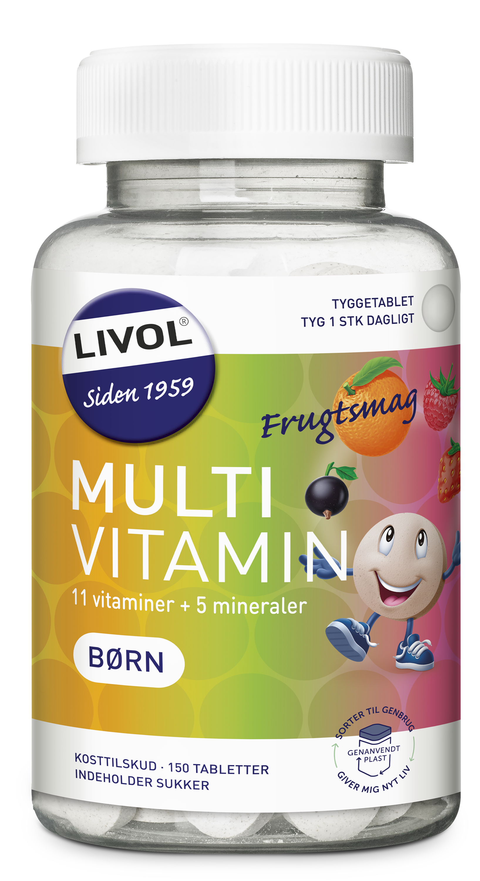 Livol Multivitamin Børn Frugtsmag