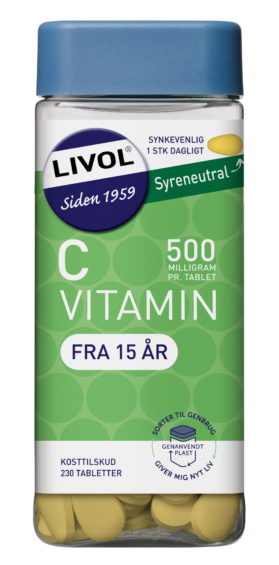 Livol C-vitamin, 500mg, 230