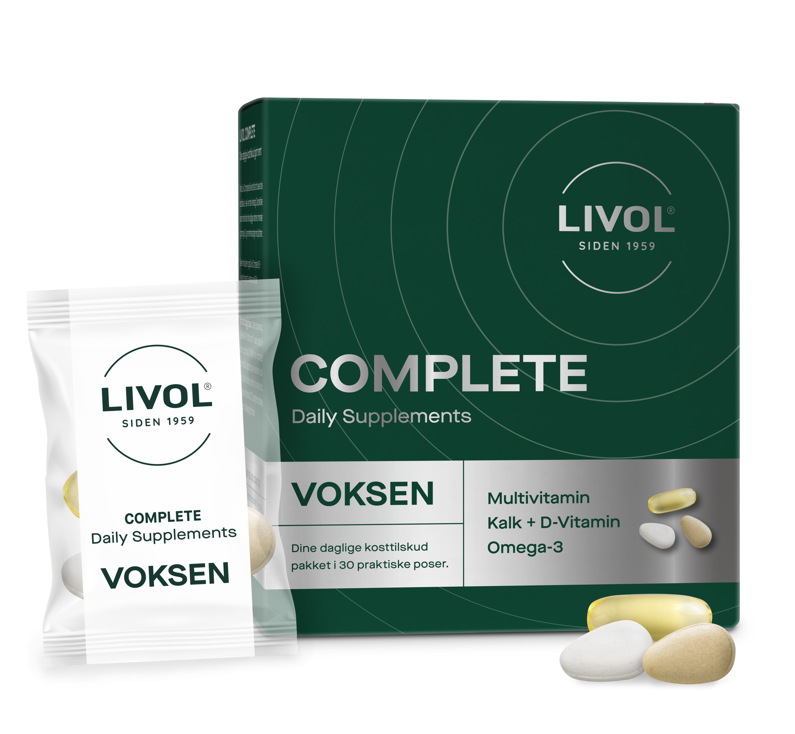 LIV_Complete_Voksen_30Dos+1_pose+tabletter_5702071507581